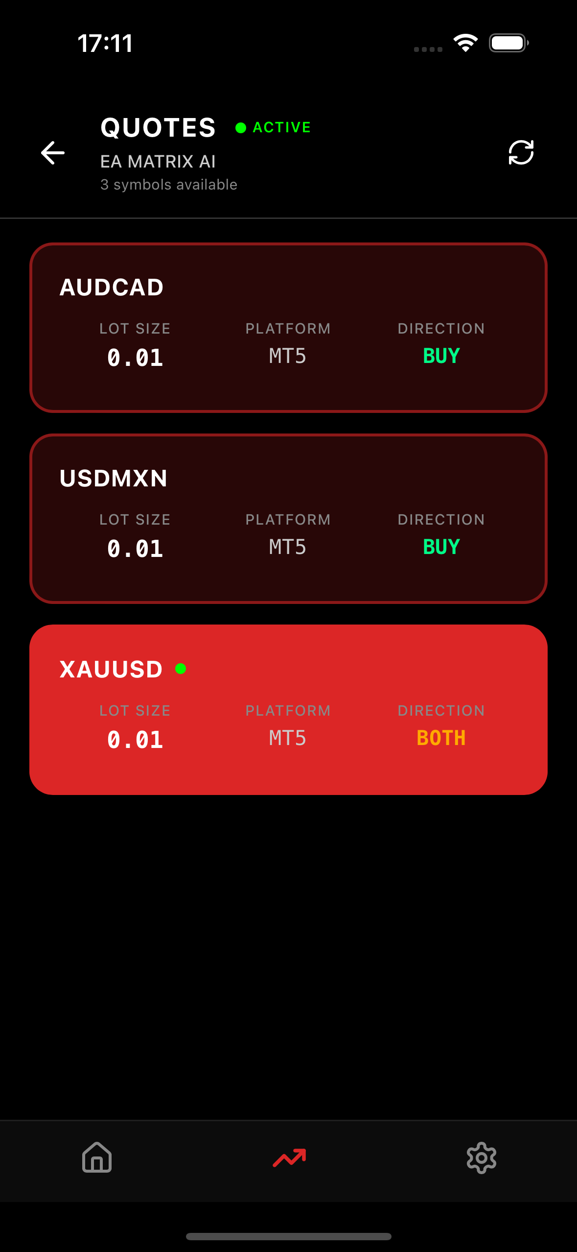 EA Matrix App Screenshot 4