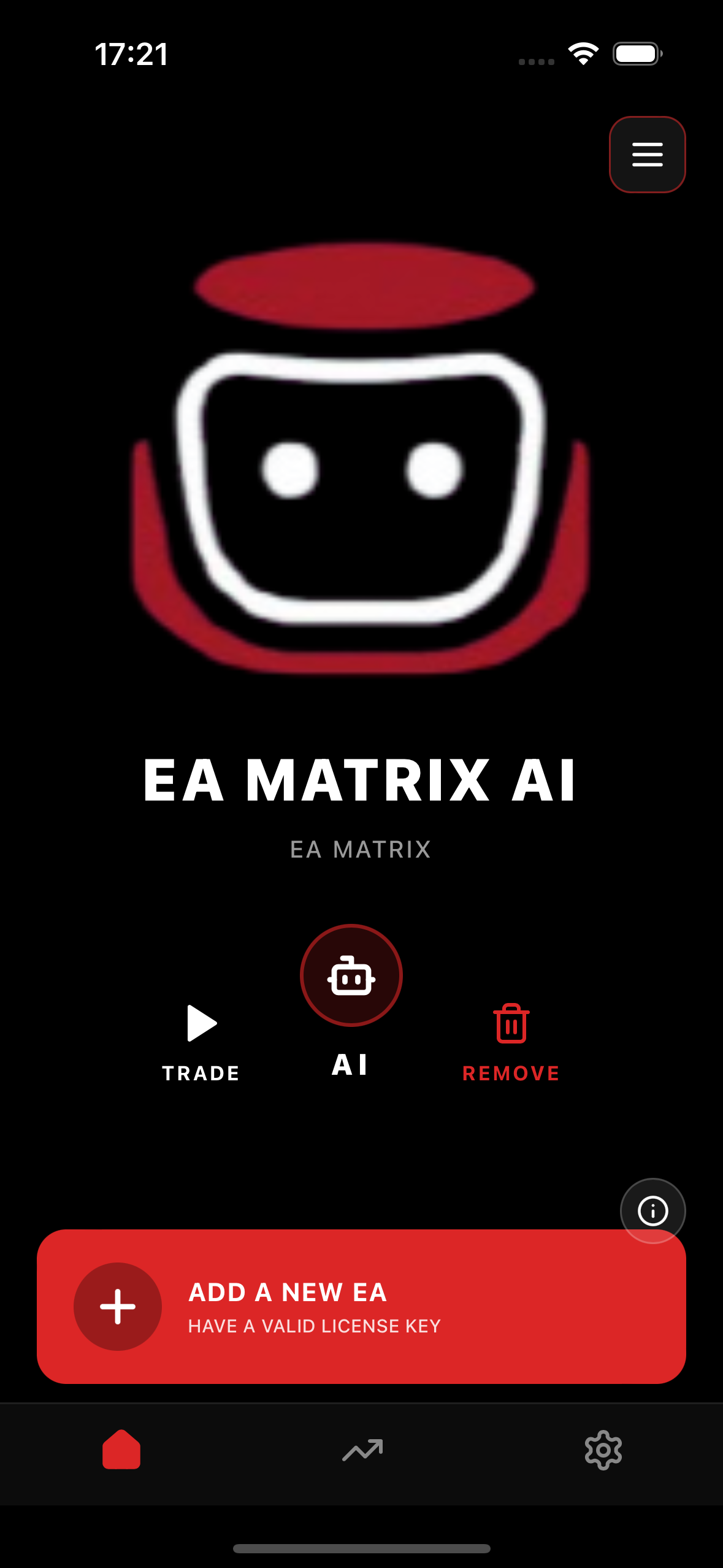 EA Matrix App Screenshot